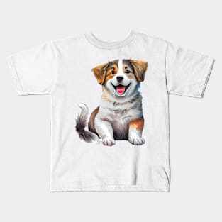 Cute pet, funny pet, boss pet, pirate pet, gangster pet, lovely pet. Kids T-Shirt